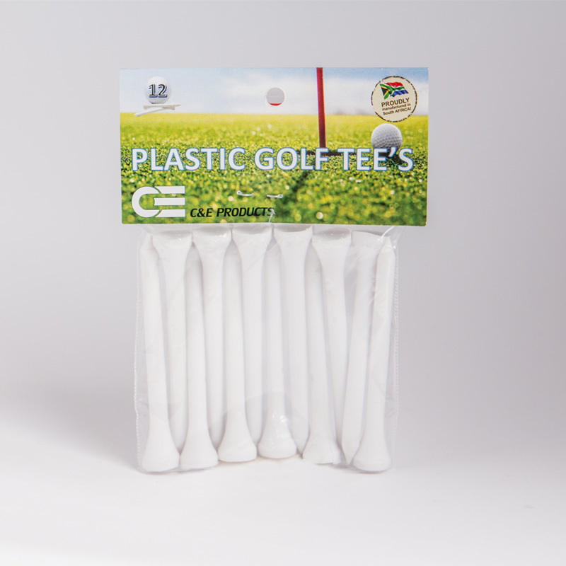 Plastic Tees (12 per pack)